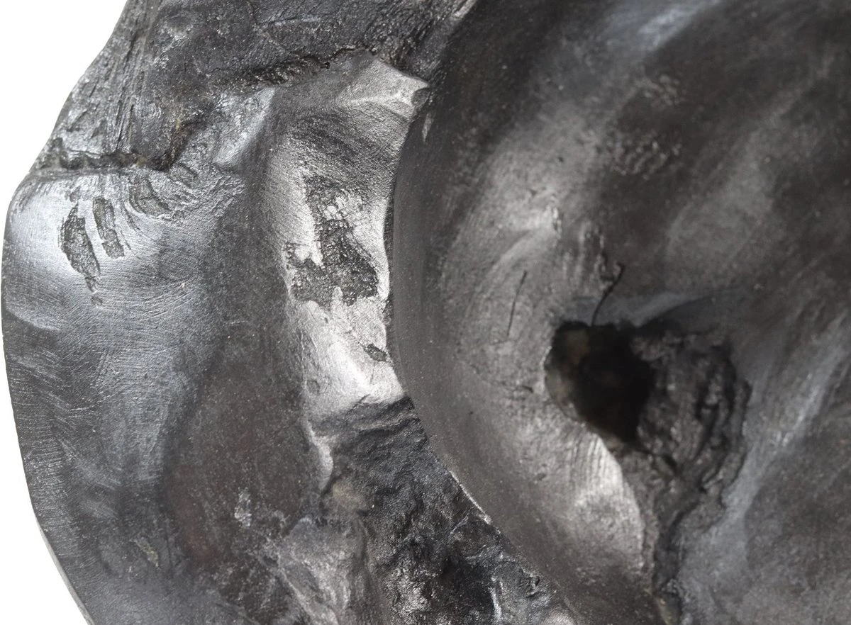 Fruitschaal - ø35-45 Cm - Zwart - Teak 8 Fruitschaal - ø35-45 Cm - Zwart - Teak - Afbeelding 6