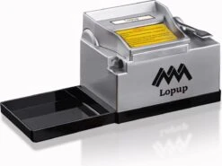 Lopup® Elektrische Sigarettenmaker - Sigarettenmakers - Sigaretten Maker Electrisch - Hulzenstopper - Sigaretten - Exclusieve NL Handleiding - Zilver