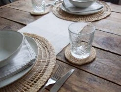 Oliva's - Onderzetters (ø12 Cm) - Onderzetters Voor Glazen - 8 Stuks - Duurzaam - Geweven Jute 8 Oliva's - Onderzetters (ø12 Cm) - Onderzetters Voor Glazen - 8 Stuks - Duurzaam - Geweven Jute -Bormioli Rocco winkel 1200x920 1