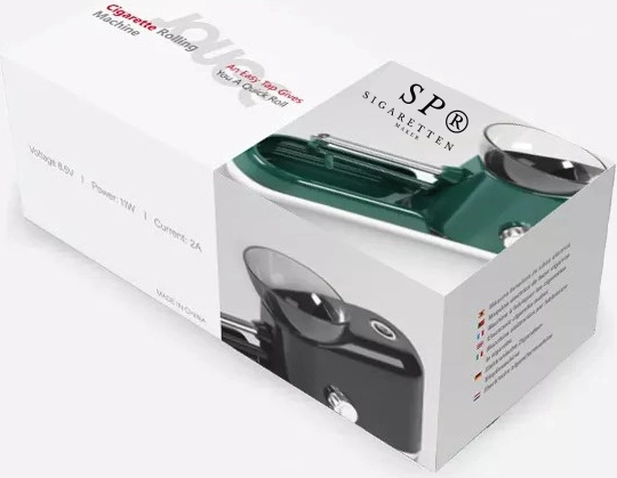 SP ® Elektrische Sigarettenmaker - Sigarettenmakers - Sigaretten Maker - 2022 / 2023 Model - Grijs - Sigarettenmachine 9 SP ® Elektrische Sigarettenmaker - Sigarettenmakers - Sigaretten Maker - 2022 / 2023 Model - Grijs - Sigarettenmachine - Afbeelding 7