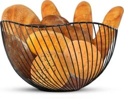 Fruitschaal Zwart – Fruitmand – Metaal – Modern – Medium – 25cm - Baulk® 18 Fruitschaal Zwart – Fruitmand – Metaal – Modern – Medium – 25cm - Baulk® -Bormioli Rocco winkel 1200x953