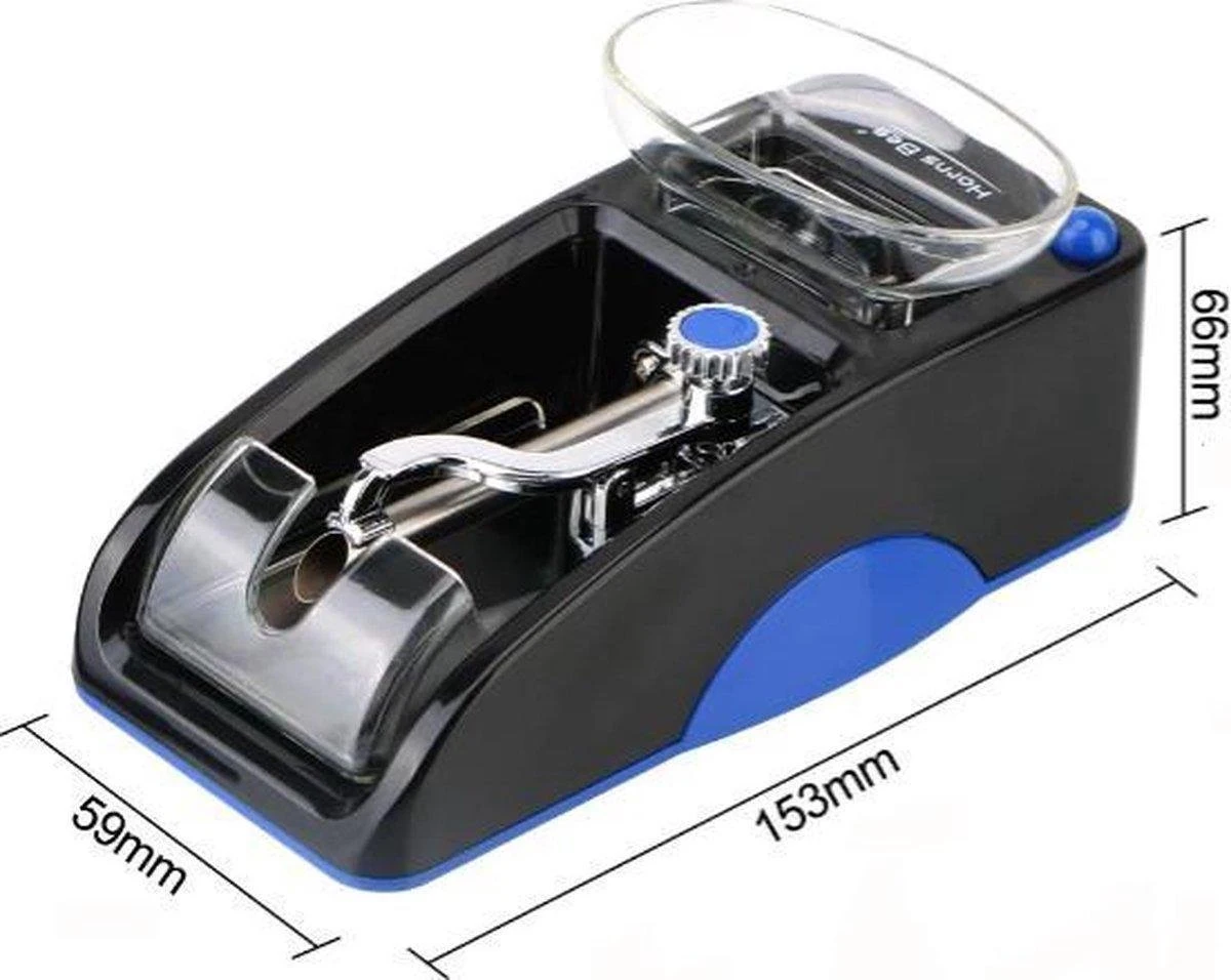 Elektrische Sigarettenmaker | Elektrische Sigarettenmachine Voor Volle Strakke Sigaretten | Met Onderhoud Accessoires | Sigaretten Maker Electrisch | Blauw 5 Elektrische Sigarettenmaker | Elektrische Sigarettenmachine Voor Volle Strakke Sigaretten | Met Onderhoud Accessoires | Sigaretten Maker Electrisch | Blauw - Afbeelding 3