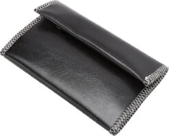 Merkloos Shag Etui - Tabak Hoesje Met Ritsen - Shagetui - Tabacco Pouch - Zwart