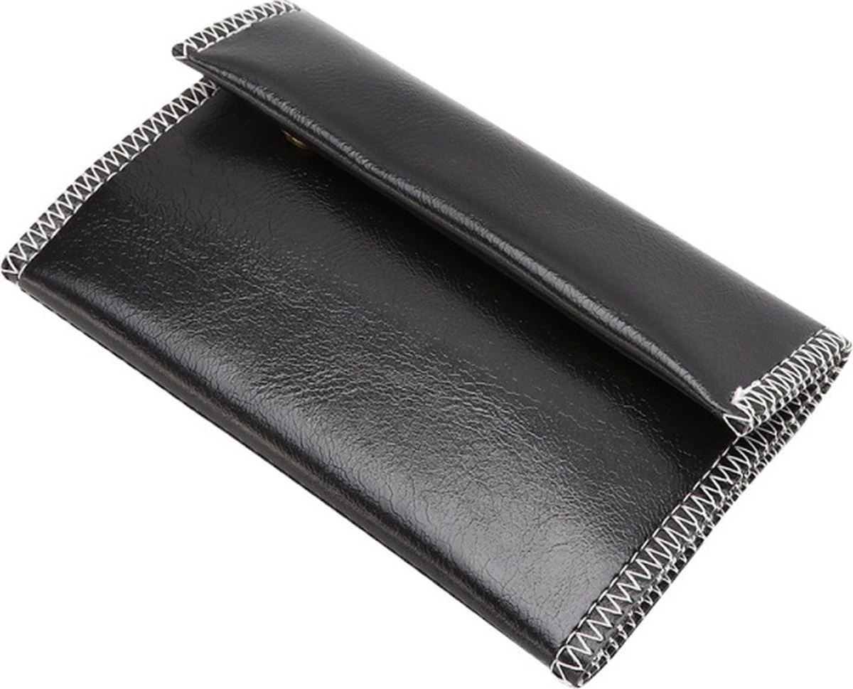 Merkloos Shag Etui - Tabak Hoesje Met Ritsen - Shagetui - Tabacco Pouch - Zwart 3 Merkloos Shag Etui - Tabak Hoesje Met Ritsen - Shagetui - Tabacco Pouch - Zwart