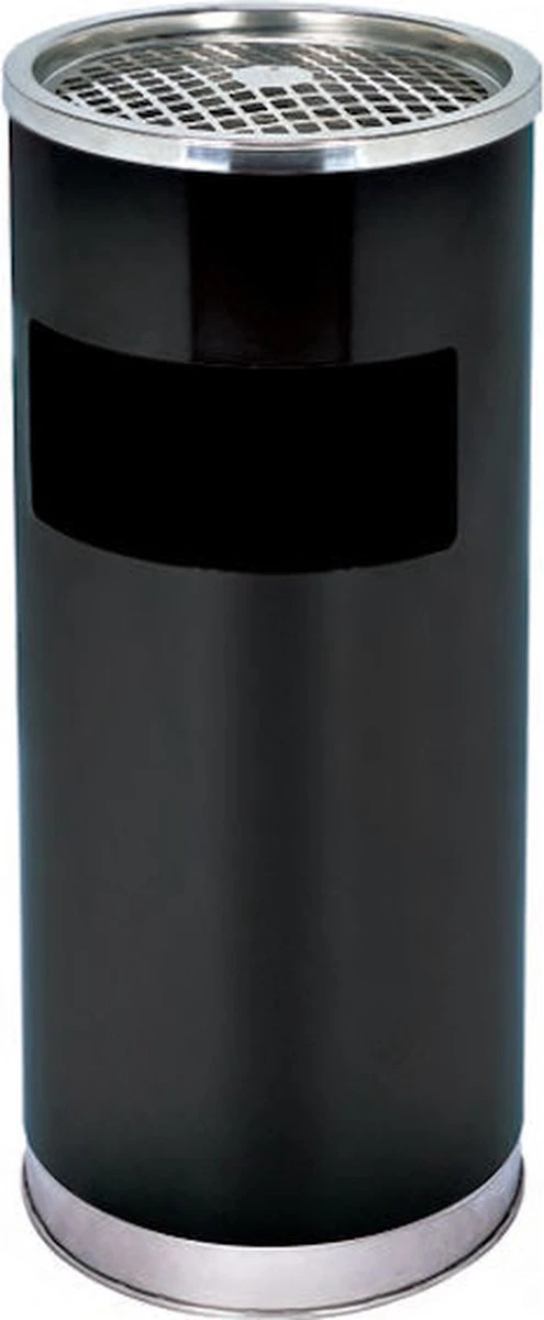 Merkloos Decopatent® Staande Asbak Met RVS Afvalbak - Asbak Voor Buiten - Vloerasbak - Buitenasbak Groot - Rookpaal - Asbakken - 25x25x60 4 Merkloos Decopatent® Staande Asbak Met RVS Afvalbak - Asbak Voor Buiten - Vloerasbak - Buitenasbak Groot - Rookpaal - Asbakken - 25x25x60 - Afbeelding 2