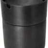 Merkloos Auto Asbak Bekerhouder RVS – 9 X 7 Cm – Zwart – Sigaretten Accessories – Zowel Binnens- Als Buitenshuis -Bormioli Rocco winkel 822x1200