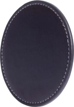 Luxe Leren Onderzetters Voor Glazen 12 Stuks Zwart Inclusief Twee Houders - Waterafstotend En Hittebestendig - Glasonderzetters Voor Op Tafel - Coasters - Rond -Bormioli Rocco winkel 831x1200