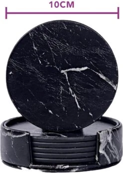 Onderzetter Voor Glazen - Onderzettersset - Drink Onderzetters - Marmer Look - Set Van 6 - SEVEND® 14 Onderzetter Voor Glazen - Onderzettersset - Drink Onderzetters - Marmer Look - Set Van 6 - SEVEND® -Bormioli Rocco winkel 853x1200 1