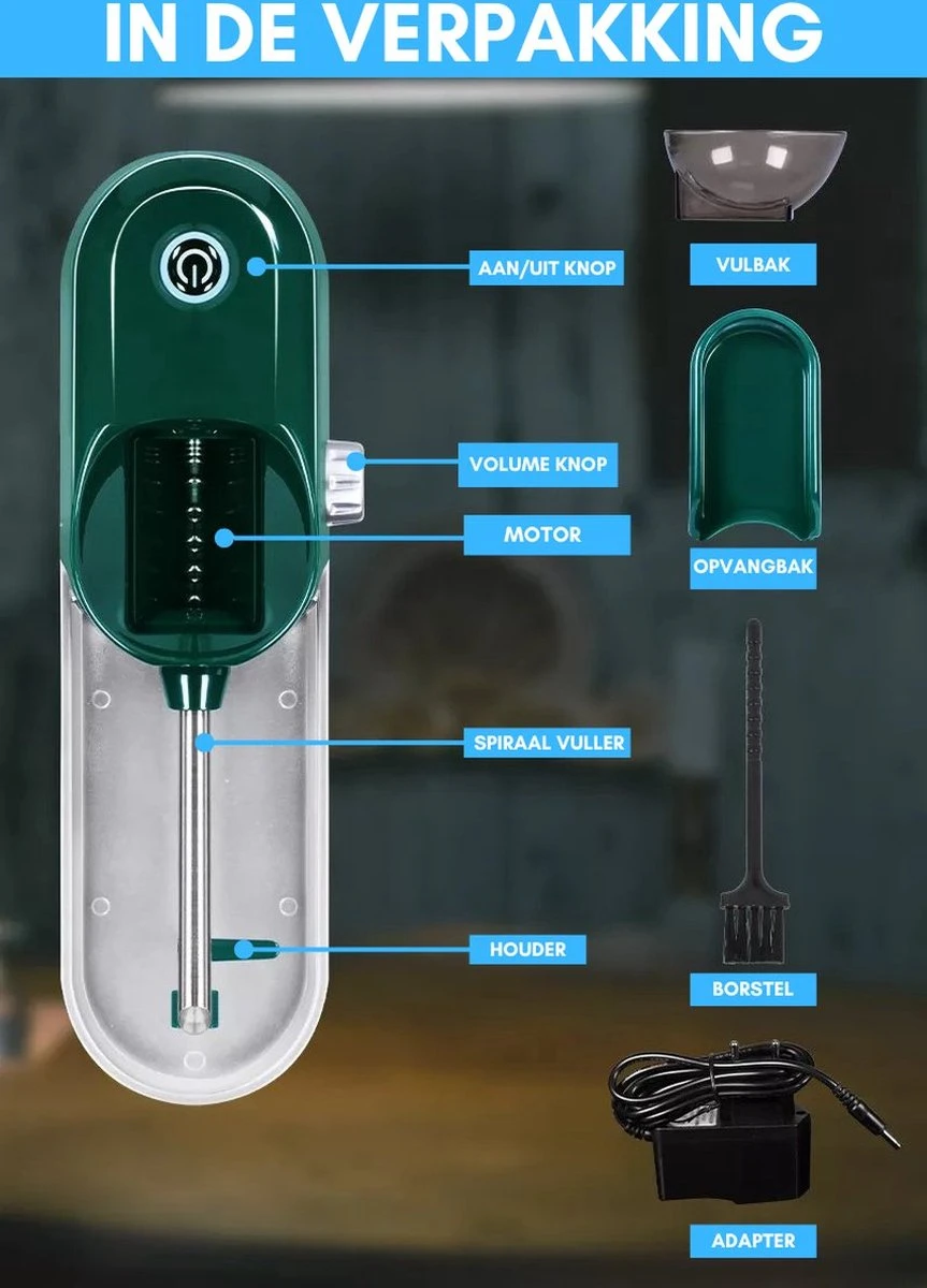 Light Up® Elektrische Sigarettenmaker Zwart - Sigarettenmakers - Electrische Sigarettenmachine - Automatische Sigaretten Maker - Electrische Sigarettenvuller 6 Light Up® Elektrische Sigarettenmaker Zwart - Sigarettenmakers - Electrische Sigarettenmachine - Automatische Sigaretten Maker - Electrische Sigarettenvuller - Afbeelding 4
