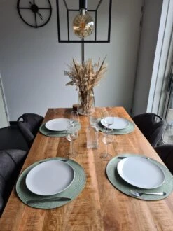 Merkloos Placemats ROND - Placemat - 4 STUKS - Rond - 38 Cm - Luxe - Onderlegger - Mint Groen 9 Merkloos Placemats ROND - Placemat - 4 STUKS - Rond - 38 Cm - Luxe - Onderlegger - Mint Groen -Bormioli Rocco winkel 899x1200 30