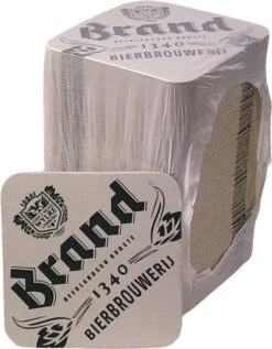 Brand - Bierviltjes - 400 Stuks (4x 100 Stuks) 6 Brand - Bierviltjes - 400 Stuks (4x 100 Stuks) -Bormioli Rocco winkel 934x1200 2