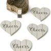 Riviera Maison Onderzetters Voor Glazen - Rustic Rattan Heart Coasters - Bruin 1 Riviera Maison Onderzetters Voor Glazen - Rustic Rattan Heart Coasters - Bruin -Bormioli Rocco winkel 947x1200